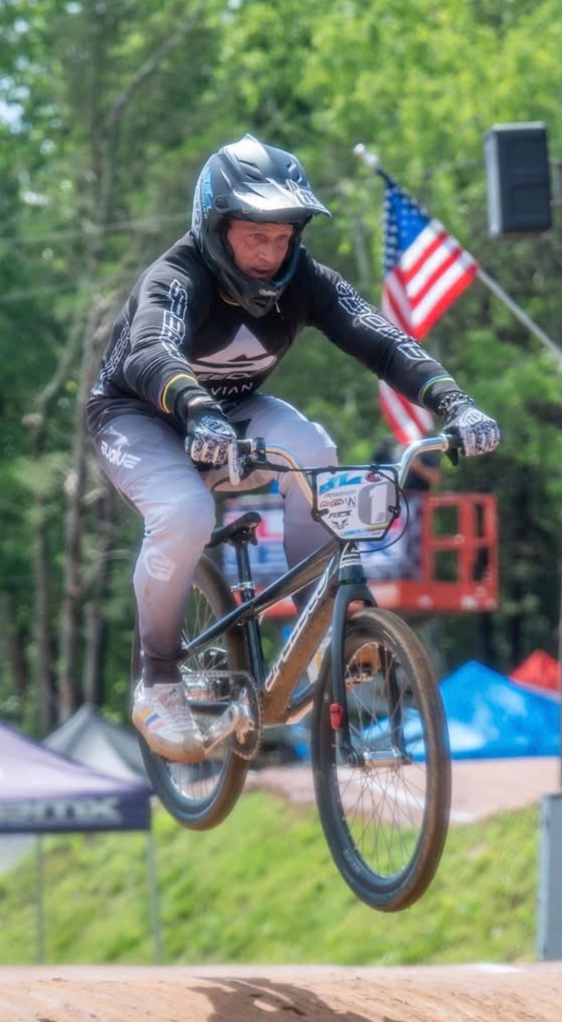 DL BMX em competição