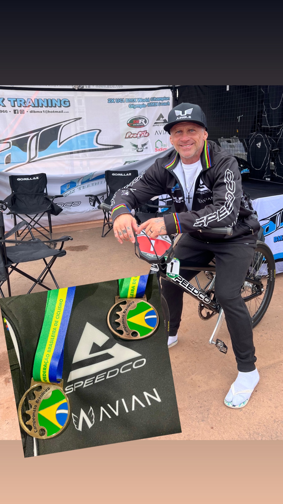 DL BMX em ação